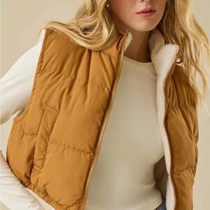 Leilani Reversible Cropped Vest